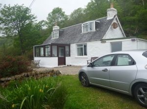 The cottage we stayed in